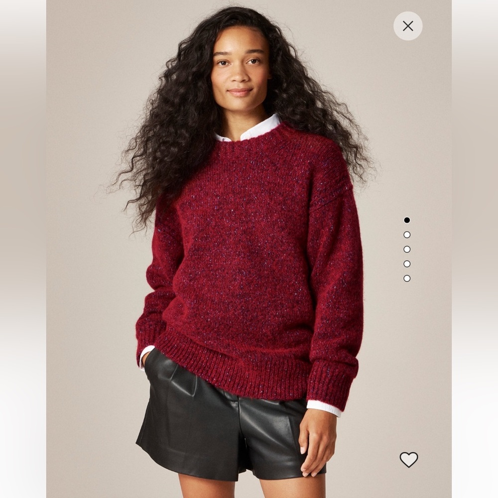 NWT J.Crew Relaxed Women’s Crewneck Pullover Small